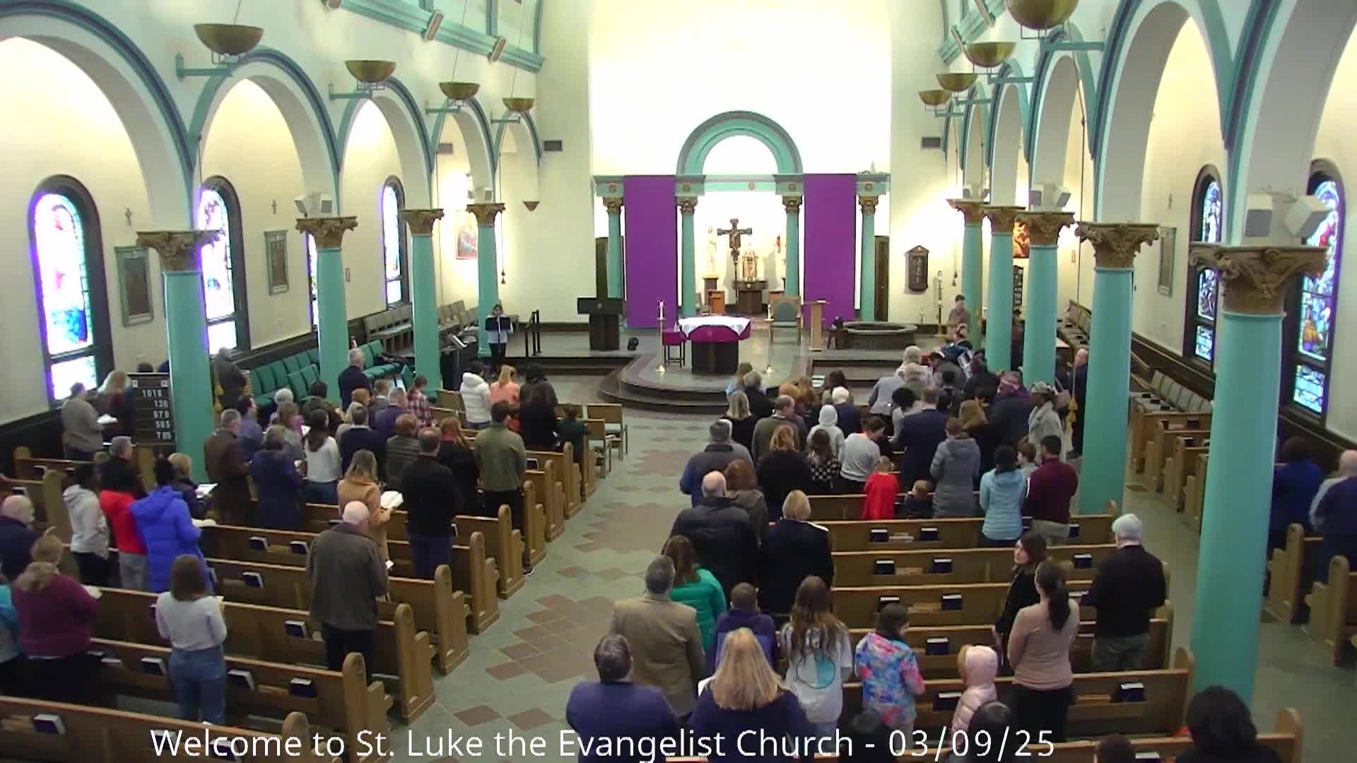 Thumbnail image for St. Luke's Parish - First Sunday of Lent - March 9, 2025