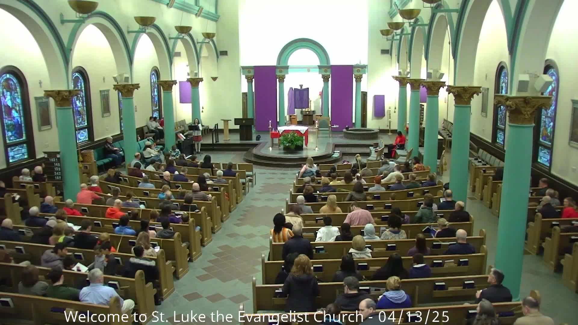 Thumbnail image for St. Luke's Parish - Palm Sunday - April 13, 2025