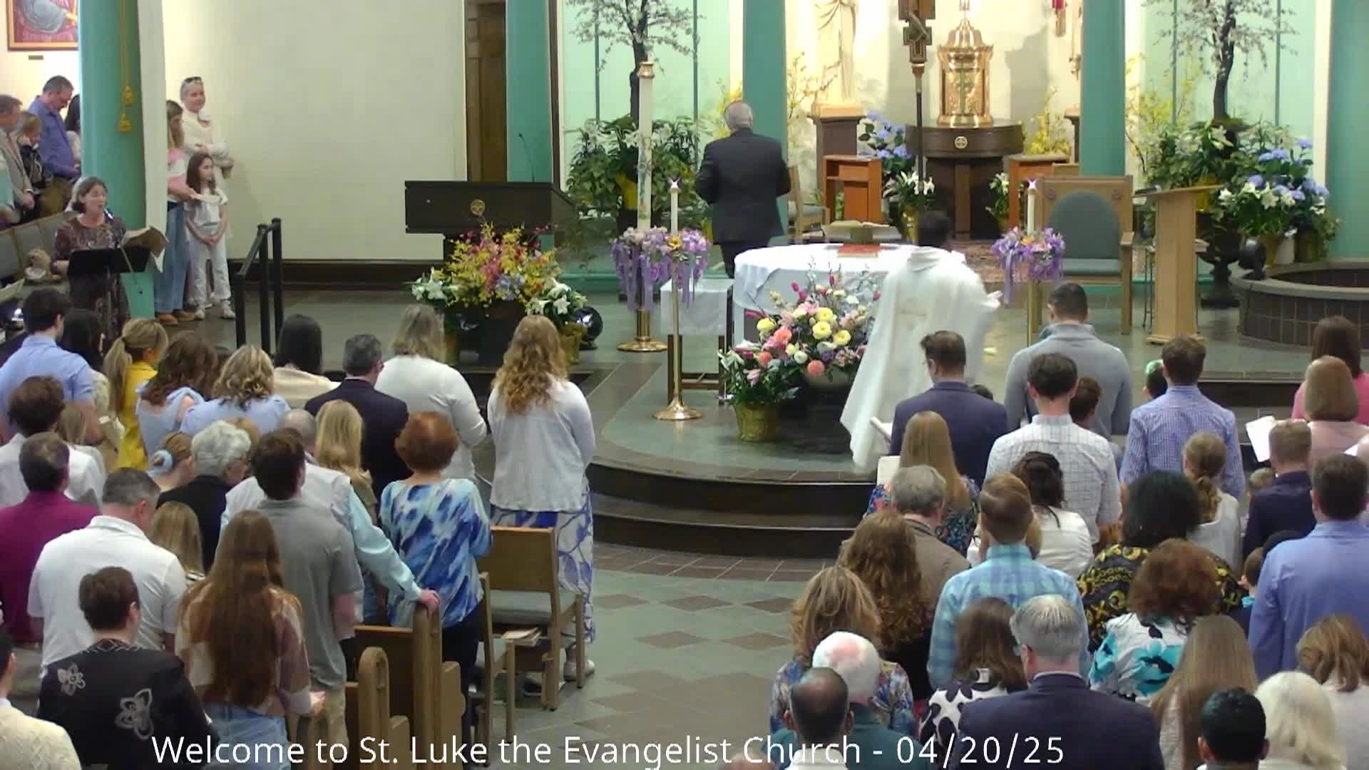Thumbnail image for St. Luke's Parish - Easter Sunday Mass - April 20, 2025
