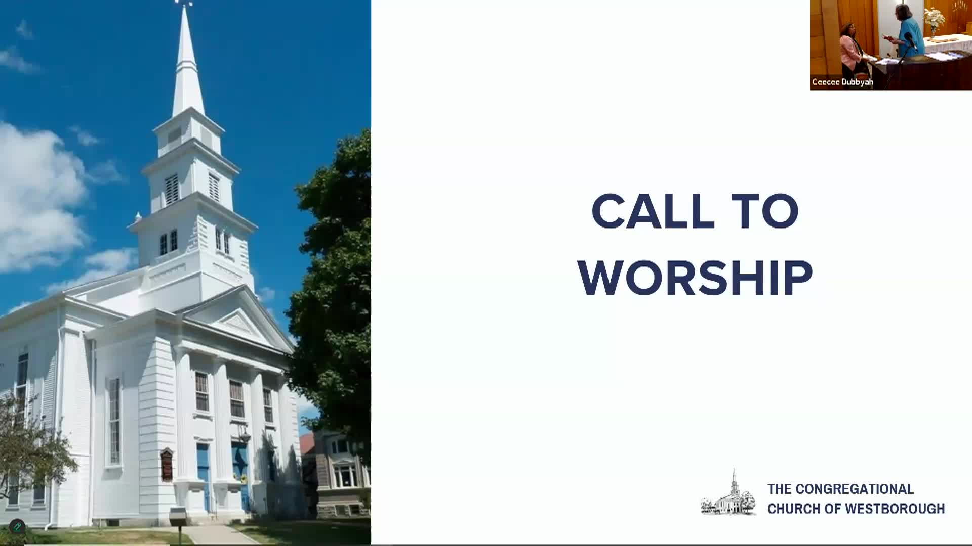 Thumbnail image for Congregational Church Service - July 27, 2025