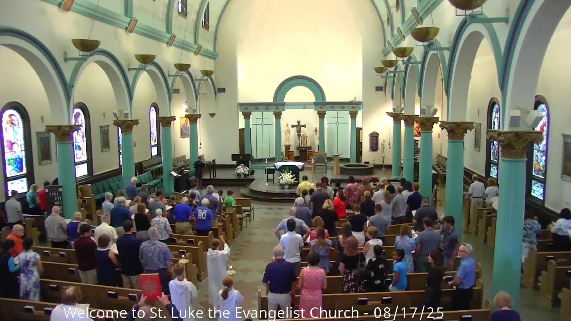 St. Luke's Parish - Twentieth Sunday in Ordinary Time - August 17, 2025