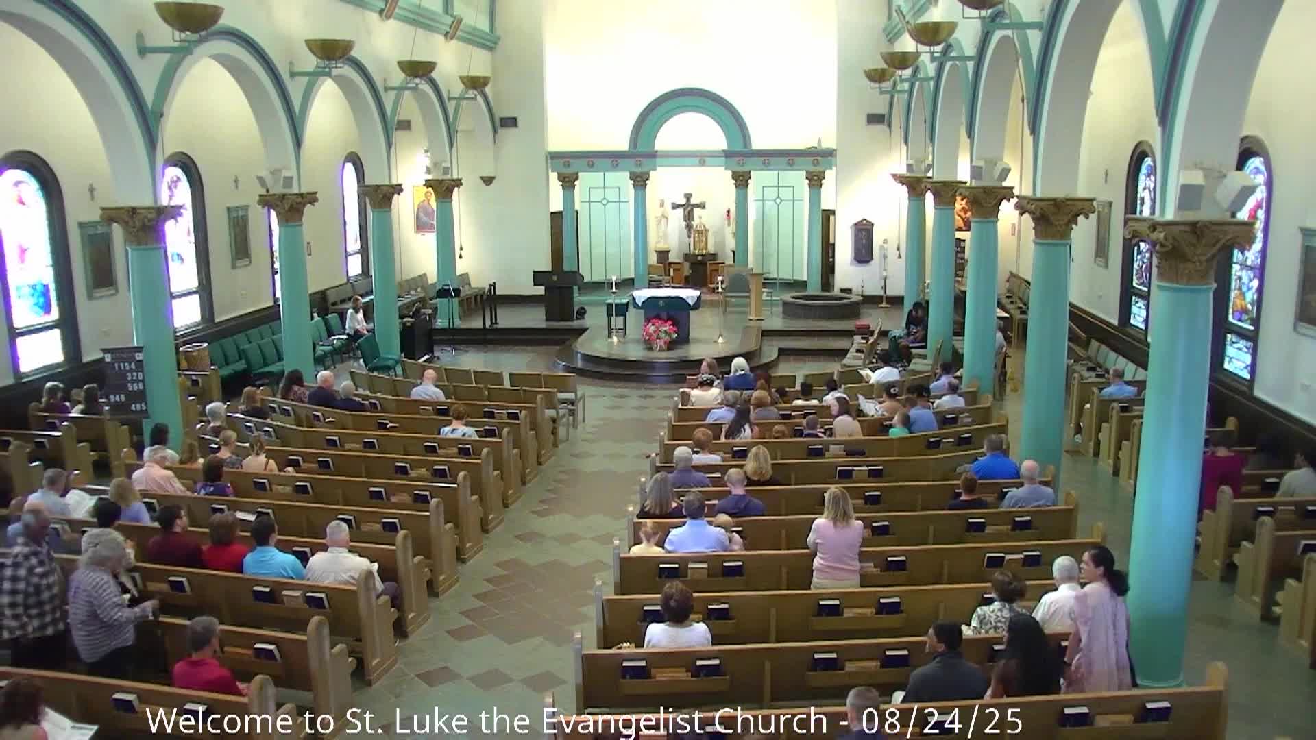 St. Luke's Parish - Twenty-first Sunday in Ordinary Time - August 24, 2025