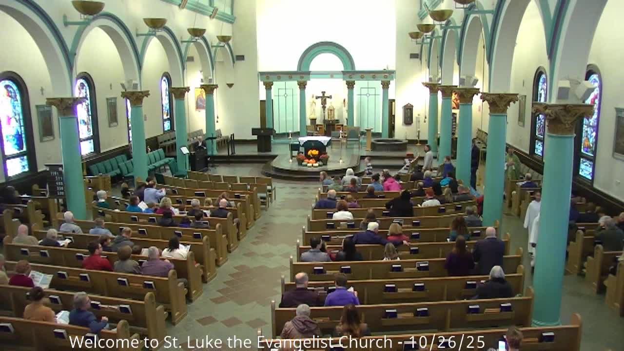 St. Luke's Parish - Thirtieth Sunday in Ordinary Time - October 26, 2025