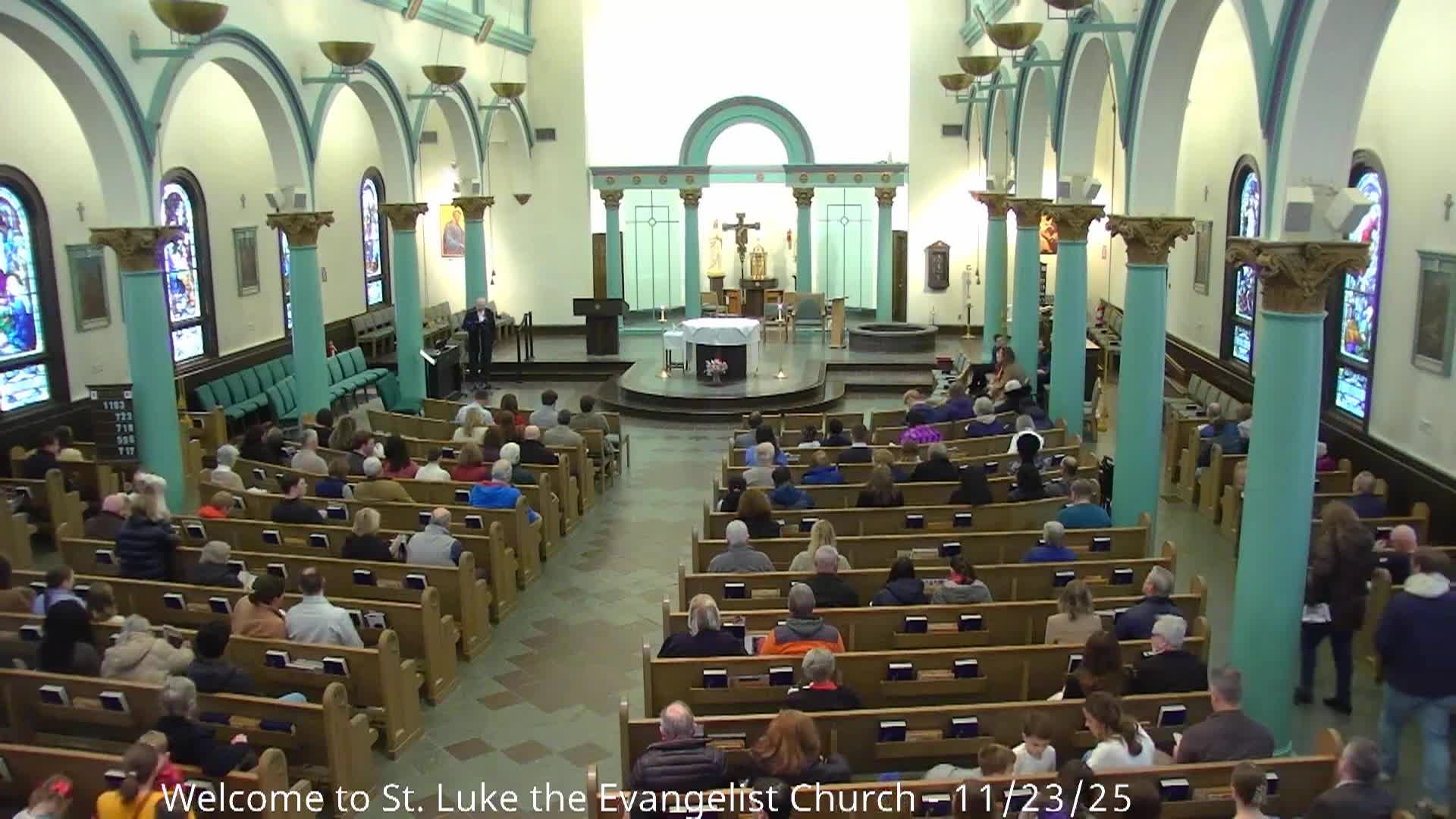 St. Luke's Parish - The Solemnity of Our Lord Jesus Christ, King of the Universe - November 23, 2025