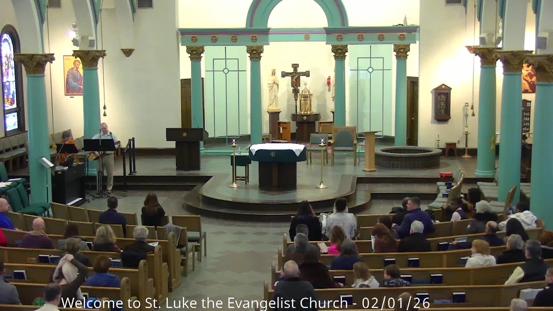 St. Luke's - February 1, 2026 - 9:00 AM - Fourth Sunday in Ordinary Time