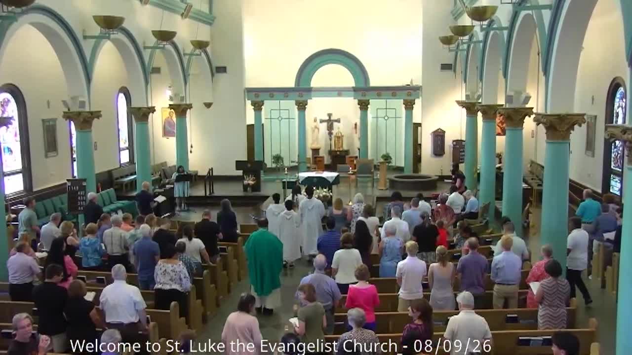 St. Luke's Parish - August 9, 2026 - 9:00 AM - Nineteenth Sunday in Ordinary Time