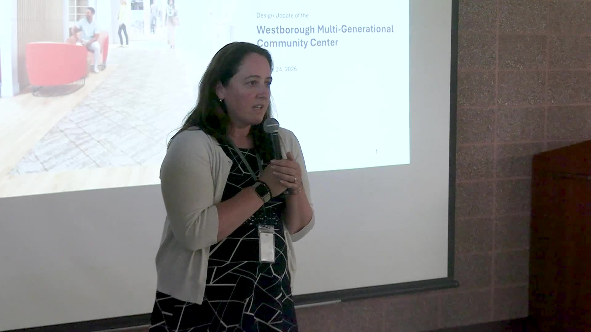 Westborough Multi-Generational Community Center Info Session - August 24, 2026